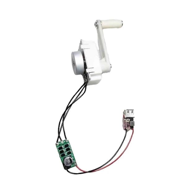 Håndsveiv USB-lader 5V 5W Som Vist