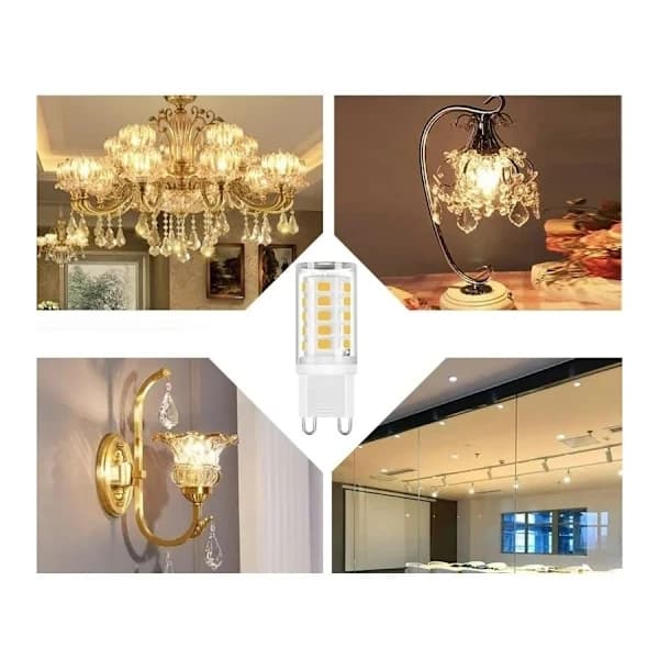 G9 LED-lampor 5W - Varmvitt - 10-pack 99