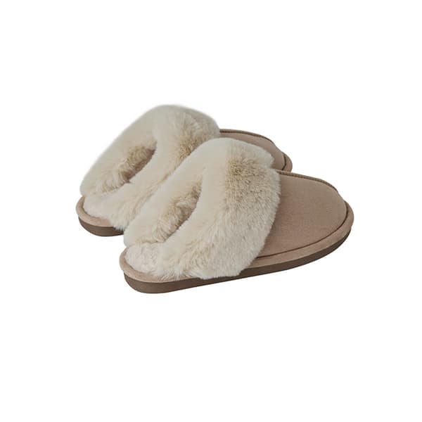 Tøfler – varme og bløde (brun & beige) Beige beige
