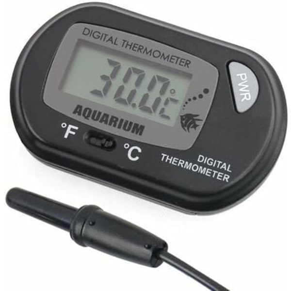 TS-Digitalt LCD termometer til akvarium og vivarium
