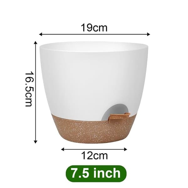 TS-Självvattnande blomkruka 19 cm