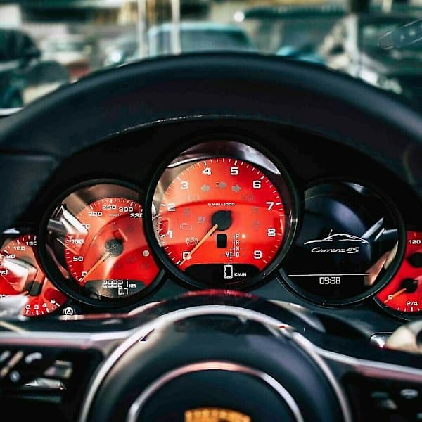 Gau Face Dial Facelift for 971 718 Paramera 911 991 Dash Cler Overlay