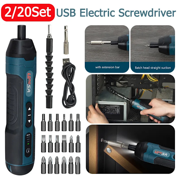 Skruvdragare Sladdlös Elektrisk Skruvdragare Uppladdningsbar 1300mah Litiumbatteri Mini Borrmaskin 36V Elverktyg Set Hushållsunderhåll Reparation 230510