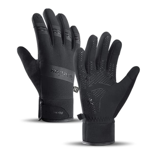 TS-Varma Sportshandsker med touch XL - Sort