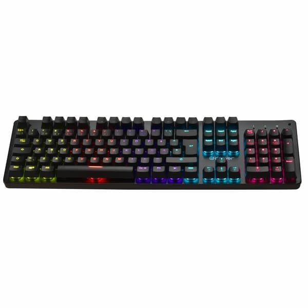 TS-Denver GKK-330 gaming keyboard with mechanical switches and RGB lighting – Nordic layout
