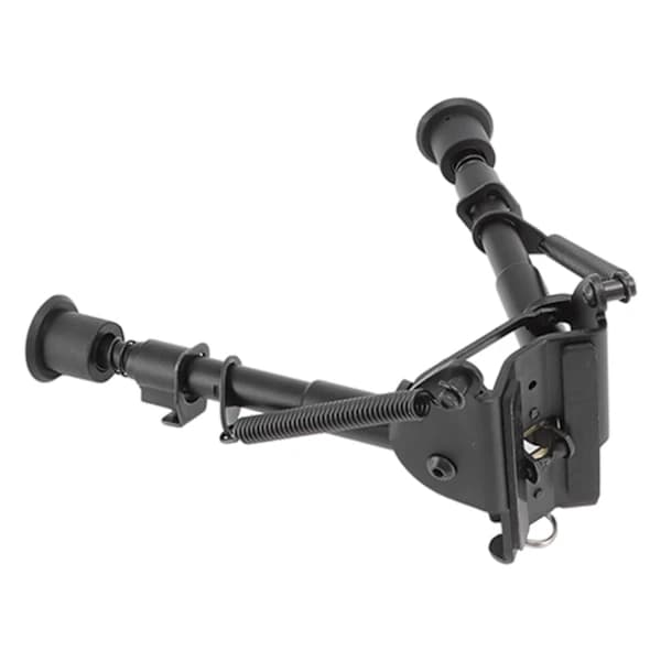 Fällbart Snabbfäste Bipod Stativ i Aluminiumlegering för Utomhusskytte
