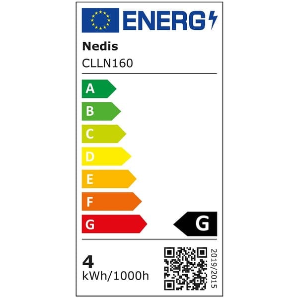 TS-Dekorative lysnet med 160 LED 2x1m med strømadapter