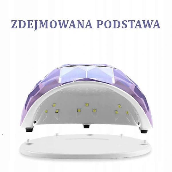 Led+uv Lampe Uv Lampe Til Negle 86w Hvid