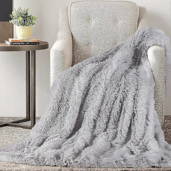 Koselig Teppe Pelspledd, Stuepledd, Mikrofiberpledd, Fleecepledd, Sofapledd, Klimaanleggpledd Lett For Sofa[ca]