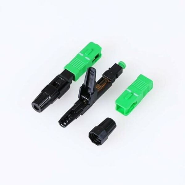 TS-10 stk. hurtigstik/hurtig optisk stik single mode SC APC