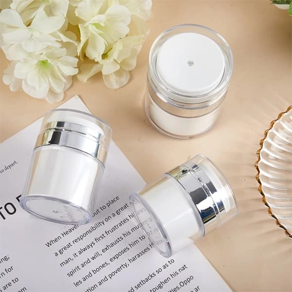 15/30/50 ml Vakuumluftfria pumpflaskor Kosmetisk behållare 30ML 30ML