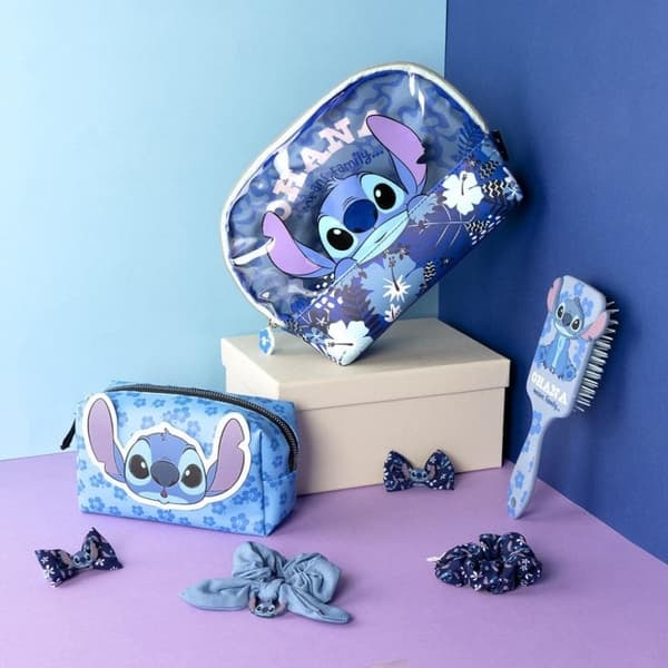 Disney Lilo & Stitch 3D Hårbørste med Blad – 22 cm