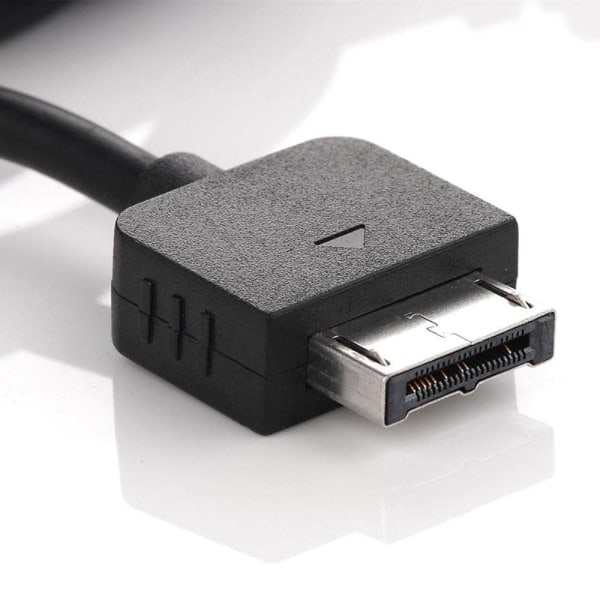 PS Vita 1000 PSV1000 Data Synkronisering Lader Kabel Tilbehør Sort - Perfekt