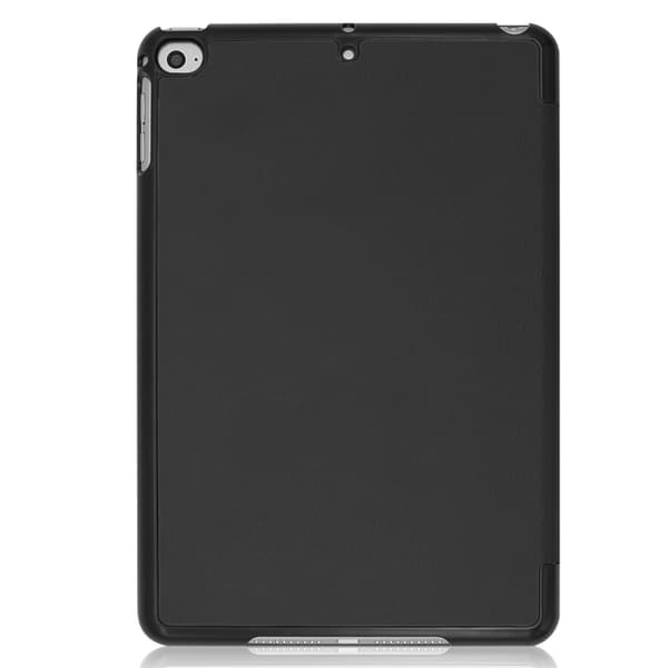 iPad Mini 4 Mini 5 Cover med Stand, PU Læder Beskyttelsescover til Arbejde og Videoafspilning, Sort