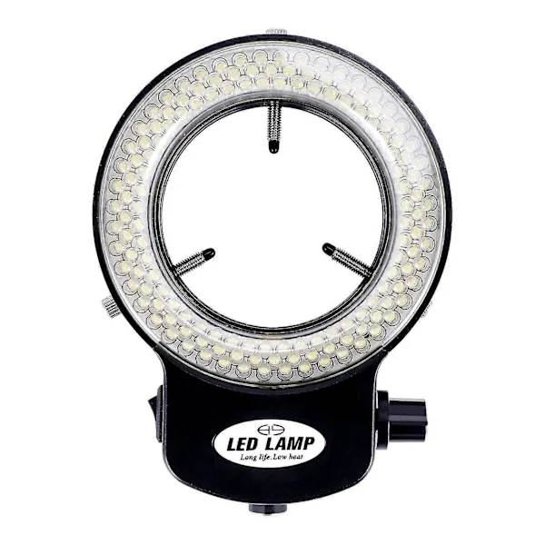 144 LED Miniscope Ring Light Ring Light 0 - 100% Justerbar Lampe Til Miniscope Ring Light