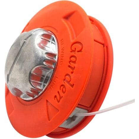 M10 x 1,25 mm erstatningsspolehode for gresstrimmer - Venstre gjenge med 55 m x 3 mm tråd - Tilfeldig farge
