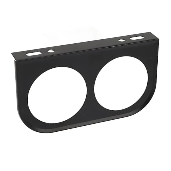 2 Hull Målerpanel 2 1/16 Tommer 52MM Universal Metall Bilmåler Monteringsinstrumentpanel