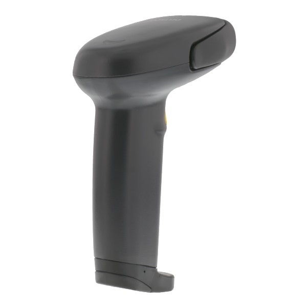 Håndholdt 1D CCD stregkodescanner, sort, USB