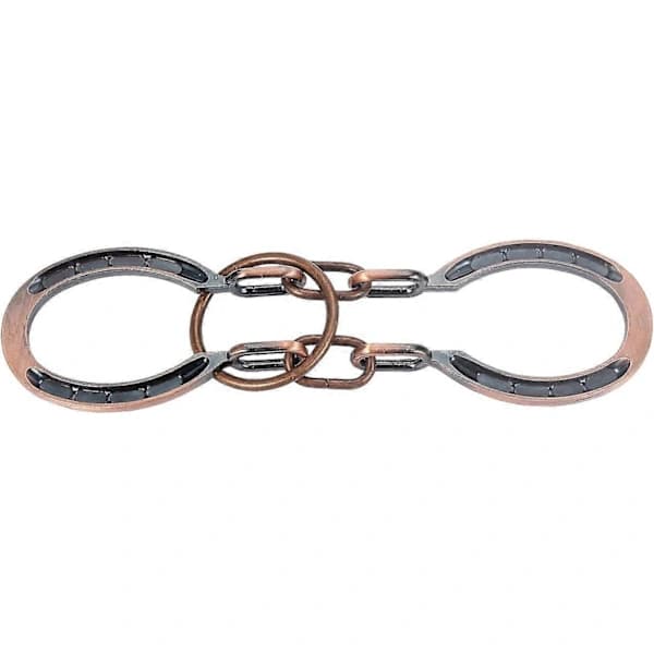 Tradisjonell hjernevrider, klassisk metallsko-puslespill (bronse, normal)