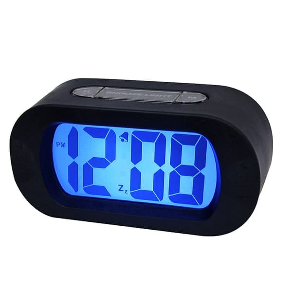 TS-Digital bordur/vækkeur - LCD display
