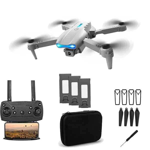 TS-E99 Pro drone med 45 minutters flyvetid og FPV-kamera