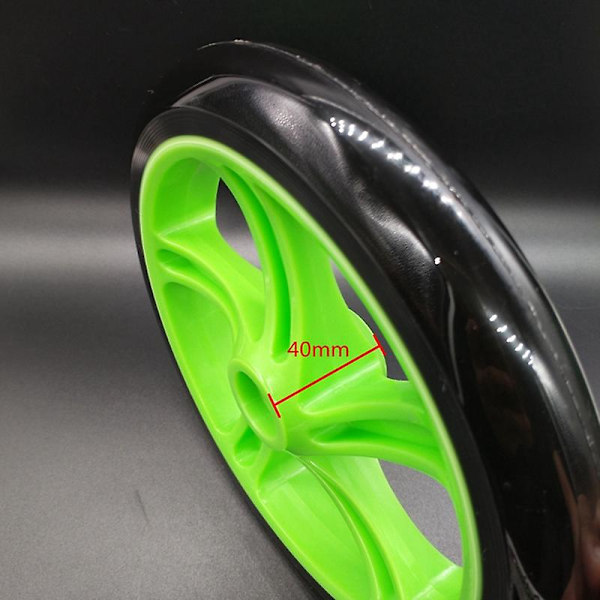 TS-2 Stycken Scooterhjul 200 Mm PU Material Hjul Tjocklek 30 Mm ABEC-7 Lager Scooter Tillbehör
