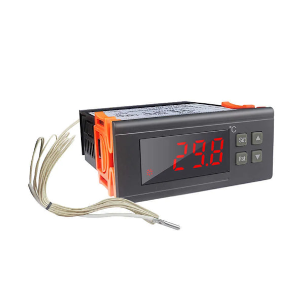 Grossist 220V/30A Digital Temperaturkontroller KT8230 Termostat Reläutgång -30~300 Grader med NTC Sensor 210719