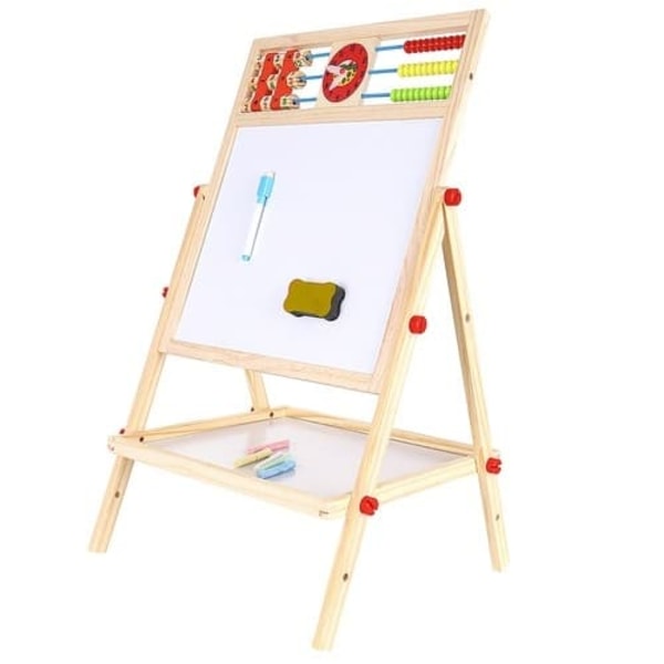 Whiteboard/Tavle til Børn - Dobbeltsidet