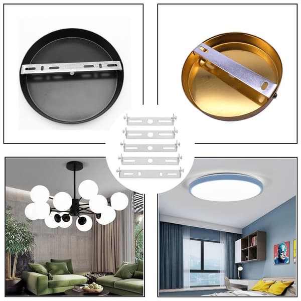 4 x 4.53\"/115mm Mounting Brackets for Ceiling Hanging Wall Sconces 0.2