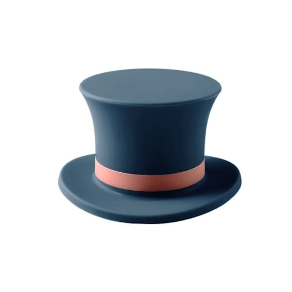 St Wine Bottle Stoppers Silicone Gentleman Hat, Calm Wine