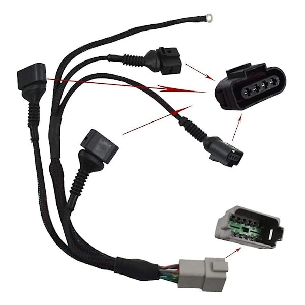 1.8T Tændspole Ledningsnet til 1997-2006 TT A4 Golf 1.8L Turboladet - Perfekt
