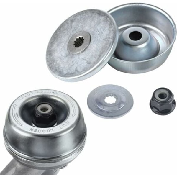 TS-5PCS Teränsovitin Huoltosarjat Ruohonleikkurin Sovittimelle Stihl Aluslevylle Tukilevy Kaulusmutteri Tou