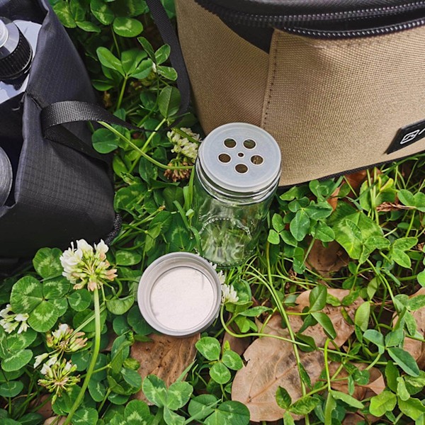 Krydddispenser Set Bärbara Kryddflaskor Utomhus Grill Picknick Shaker Burkar för Vinäger Torra Örter