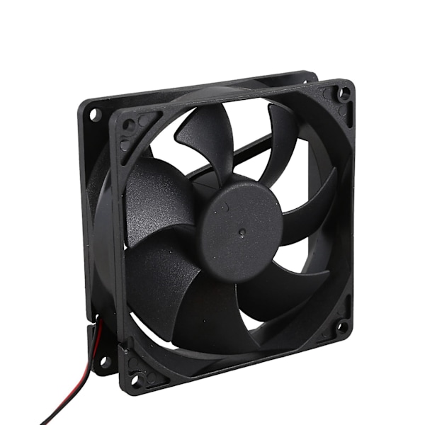 TS-2 stk 92mm X92mm X 25mm DC 12v 2pin 65.01cfm Datakabinett CPU Kjøler Vifte