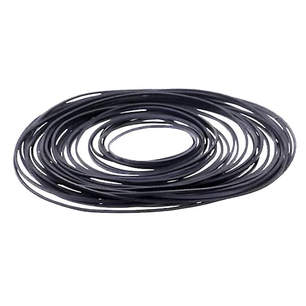 Flad gummirem til LP-pladespiller Phono 80 stk.