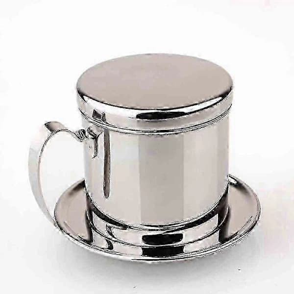 Vietnamesisk kaffefilter i rustfritt stål, kopp, dryppebrygger, infusjonskanne...