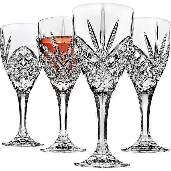 Okrossbara Återanvändbara Akrylglas - Dublin Serien, 4-Pack
