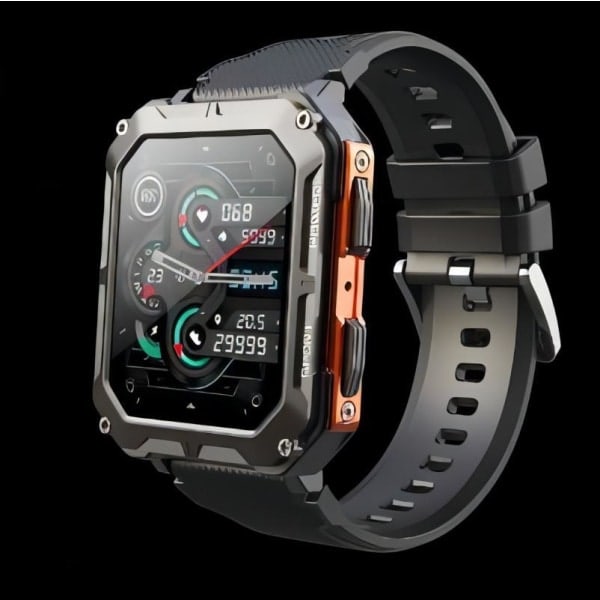 Ny C20pro Bluetooth-samtal Smartwatch Utomhus Tålig Sportklocka