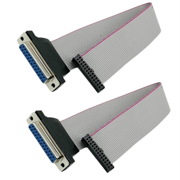 TS-Wire Litteä kaapeli Db25 Naaras -26 Naarasliitin LCD-näytöille, piirilevyn liittämiseen