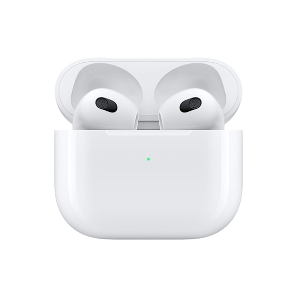 AirPods TWS Bluetooth-kuulokkeet Lightning-kotelolla, langaton lataus tuettu.