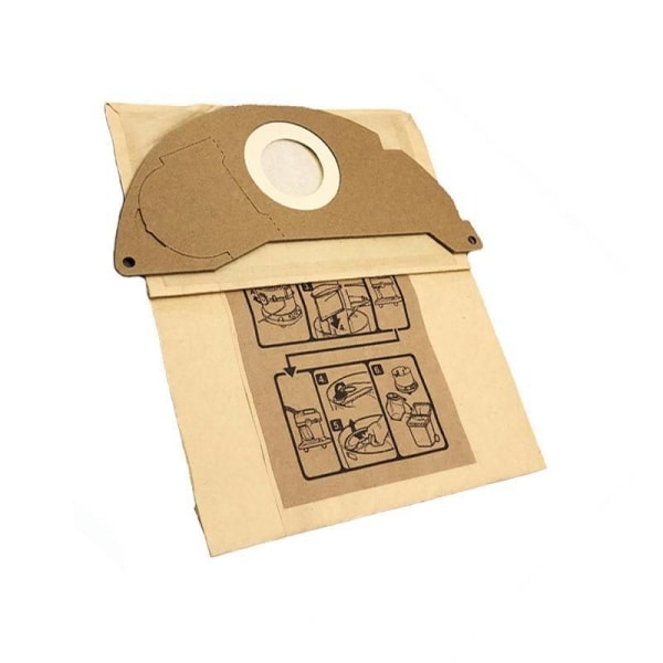 10-pakning støvsugerposer for Kärcher A2004/ A2054 / WD2250/ MV2/ WD2