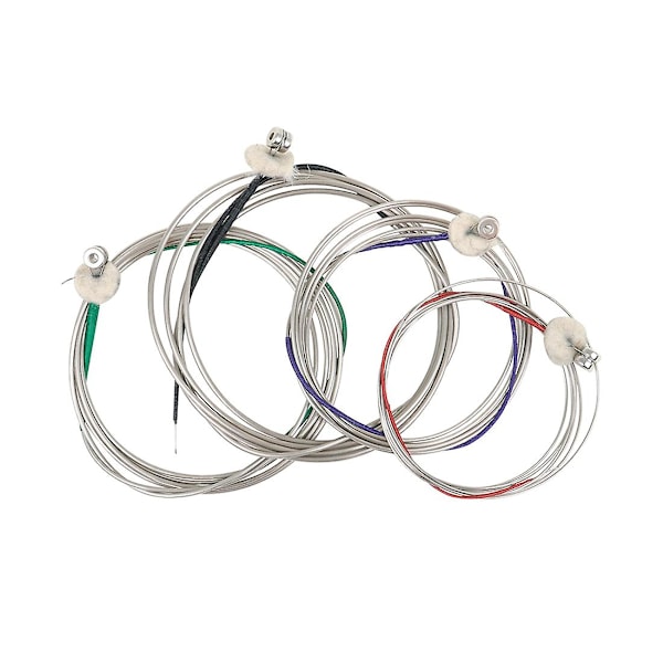 TS-4 stk./sett Kontrabass Strenger Dobbelt Bass Strenger 4/4 3/4 1/2 1/4 1/8 Størrelse 1. 2. 3. 4. Kontraba