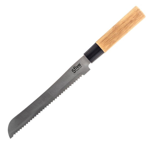 5x Knive med Knivblok
