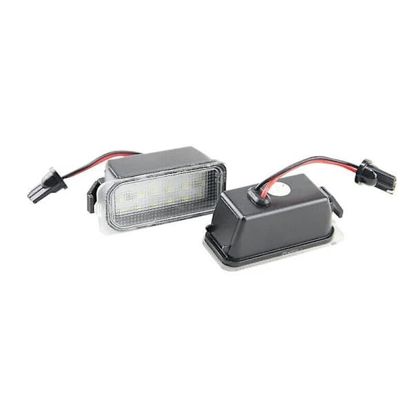 2X LED Nummerpladelys til FOCUS II FIESTA VII MONDEO IV KUGA 2008-2019