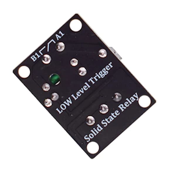 -883 1-kanals 5V Lavnivå Solid State Relémodul med Sikringer Solid State Relé 250V2A