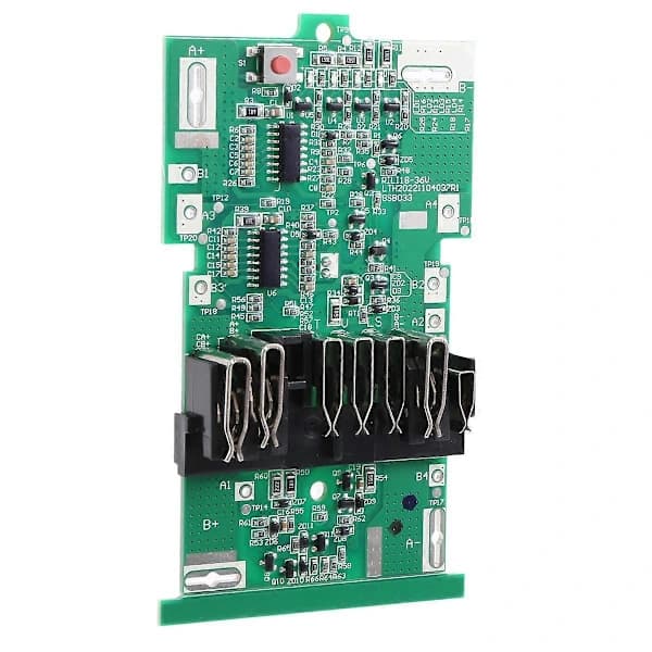 BSL36A18 Litiumjonbatteri Skyddskort PCB-kort för Hitachi HIKOKI 36V 18V MultiVolt MV Lit Grön