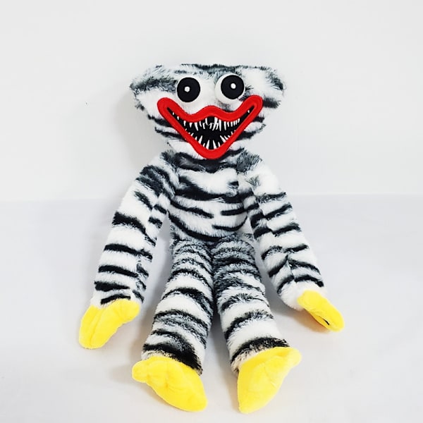 Huggy Wuggy Plyschfigur ~40cm Hög White Vit