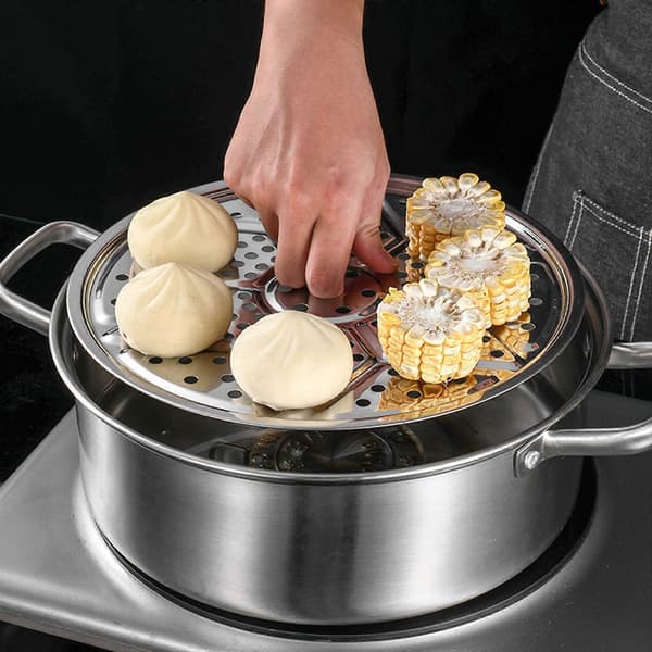 Steaming Sheet for Kitchen 24/26/28/32/34/36 cm, Multi-specification Steaming Rack for Restaurant Kitchen D