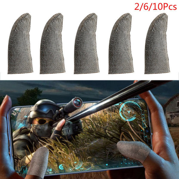 Perfekt mobil PUBG Gaming Finger Sleeve Game Controller - Perfekt 10 stk