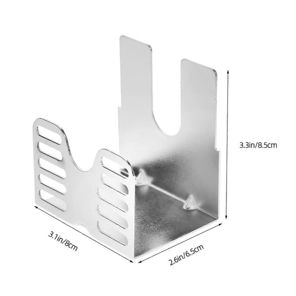 Stainless Steel Rotating Motor Mount, Robust Grill Accessory for Outdoor Grilling, Easy Installation Motor Bracket